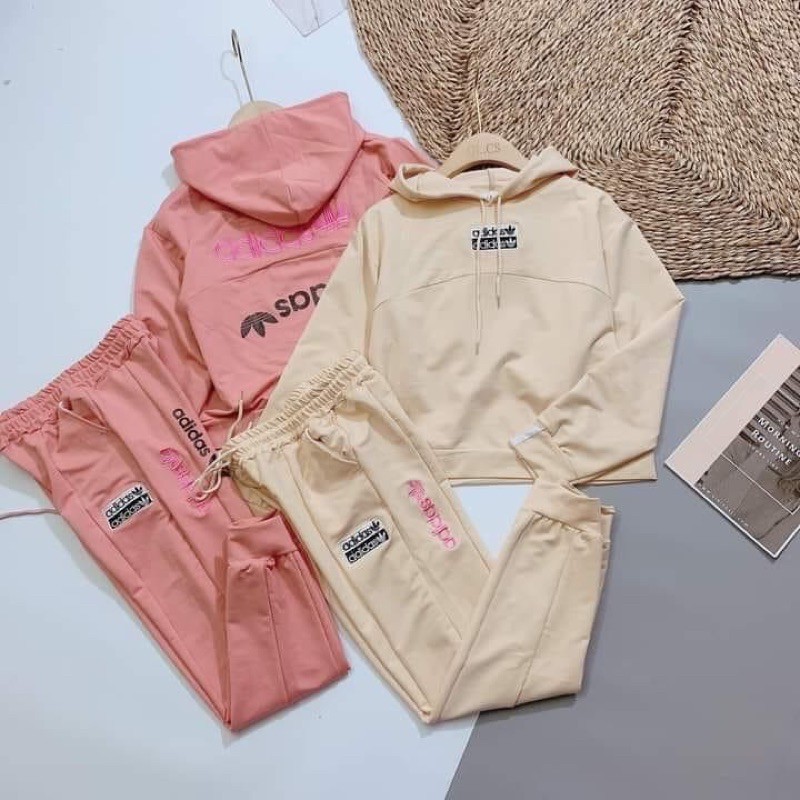 Sét bộ nỉ Thêu chữ L1