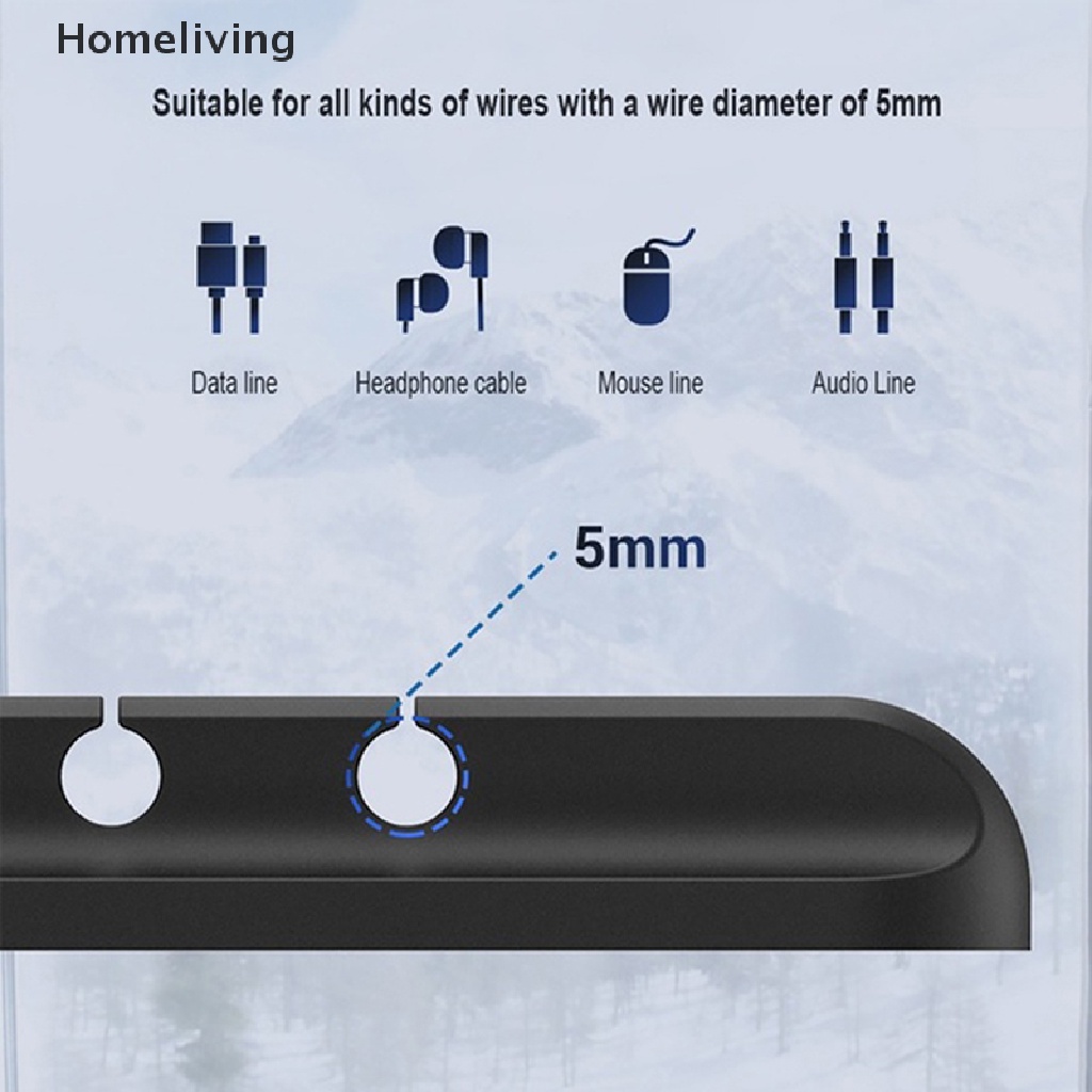 Dụng Cụ Sắp Xếp Dây Cáp Silicone 3 / 5 / 7 Lỗ