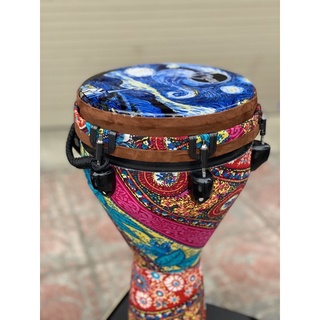 Trống Djembe châu Phi 10 inch bọc vải