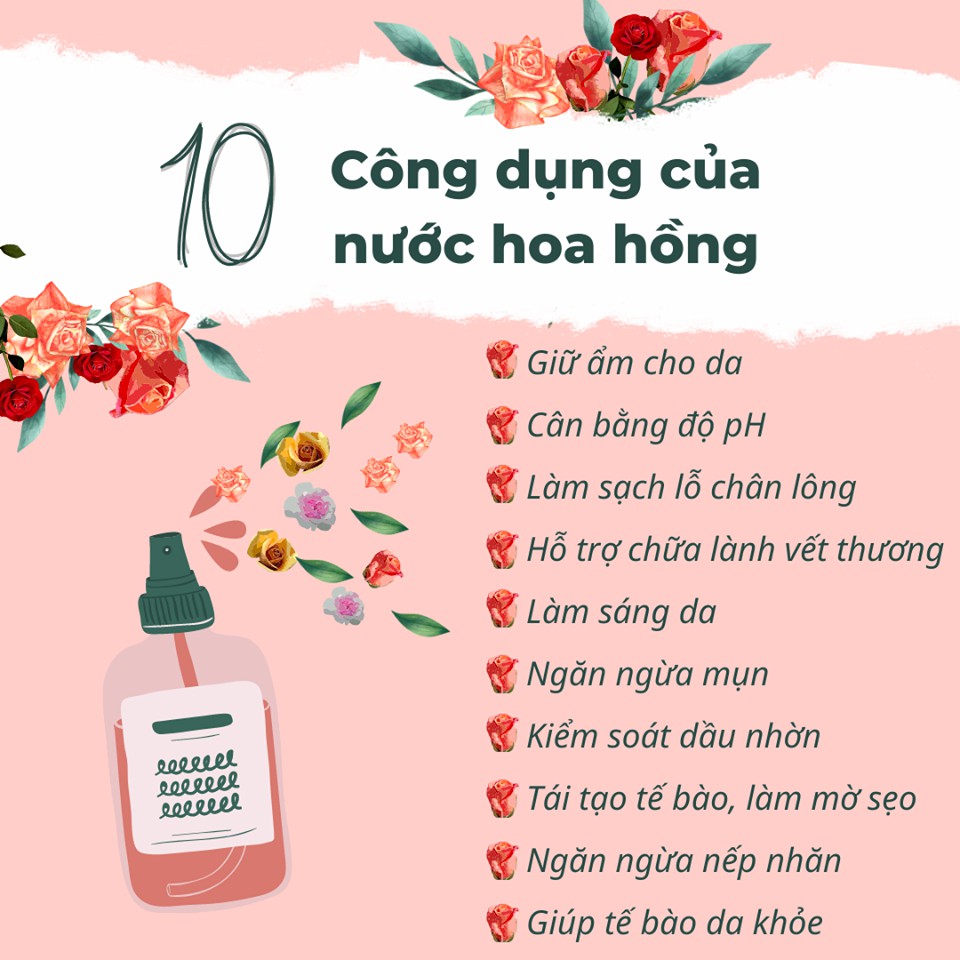 NƯỚC HOA HỒNG 150ML