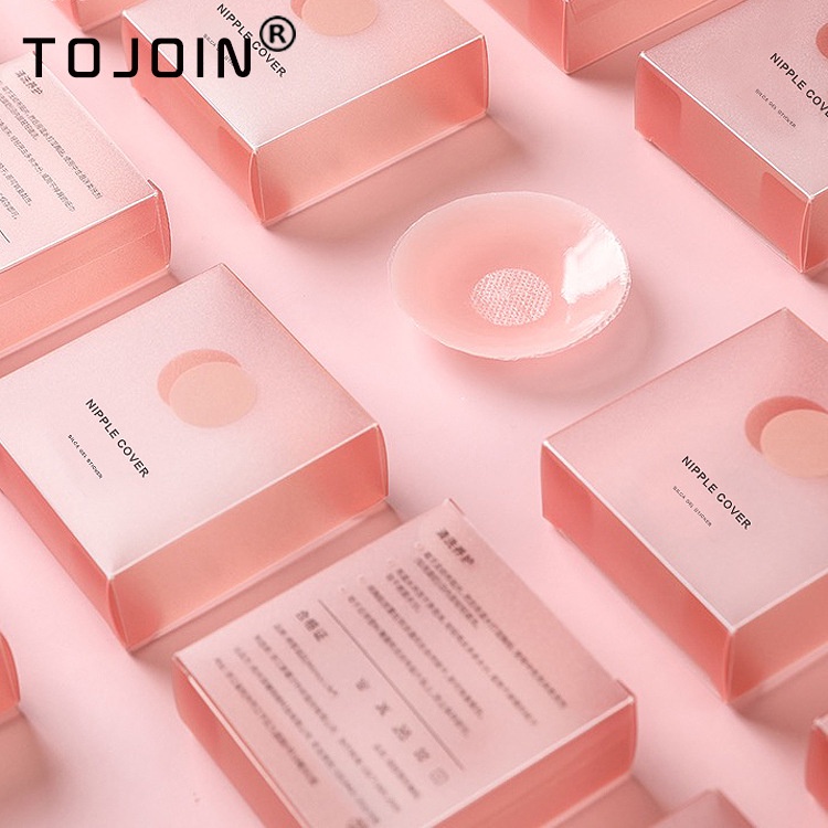 Set 4 Cặp Miếng Dán Ngực Bằng Silicone Chống Va Đập Thoáng Khí Dành Cho Nữ