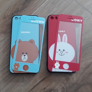 IPHONE 5/5S COMBO ỐP LƯNG+ CƯỜNG LỰC FULL MÀN HÌNH