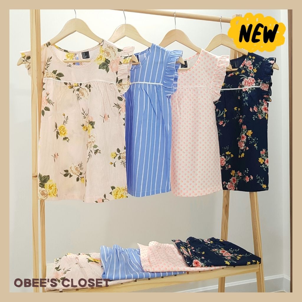 Đồ bộ nữ Obee's Closet Đồ bộ lửng kate cotton Hàn Quốc