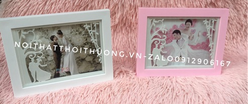 Khung ảnh để bàn tiệc cưới