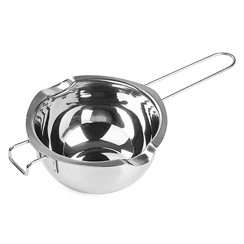 Nồi nấu sáp bằng thép không gỉ có tay cầm dài chống dính tiện dụng