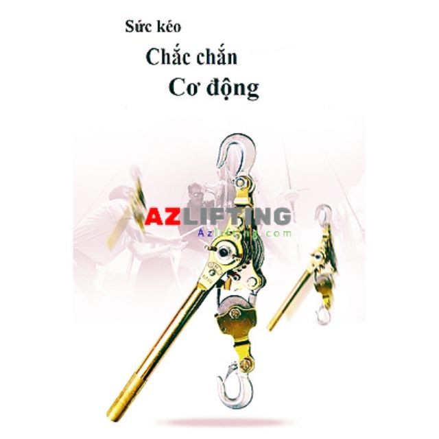 tăng cáp pa lăng lắc cáp tay 3 tấn Kawasaki