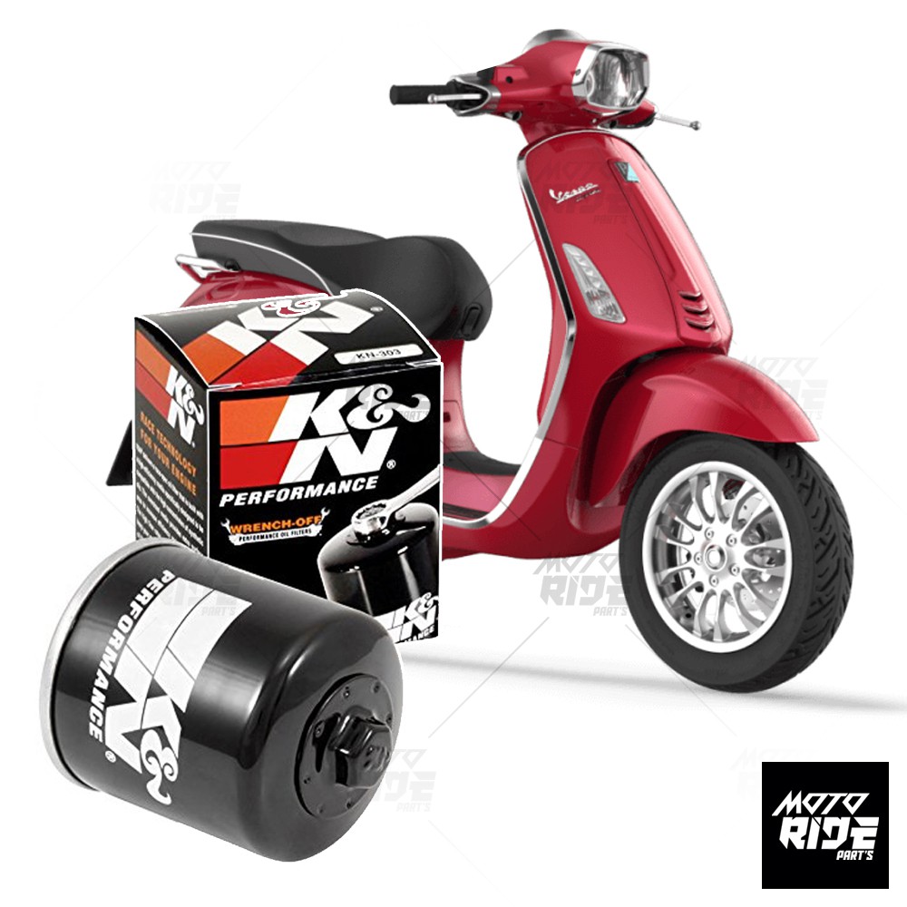 LỌC NHỚT K&N KN-183 XE VESPA SPRINT , LIBERTY , GTS , ZIP ...