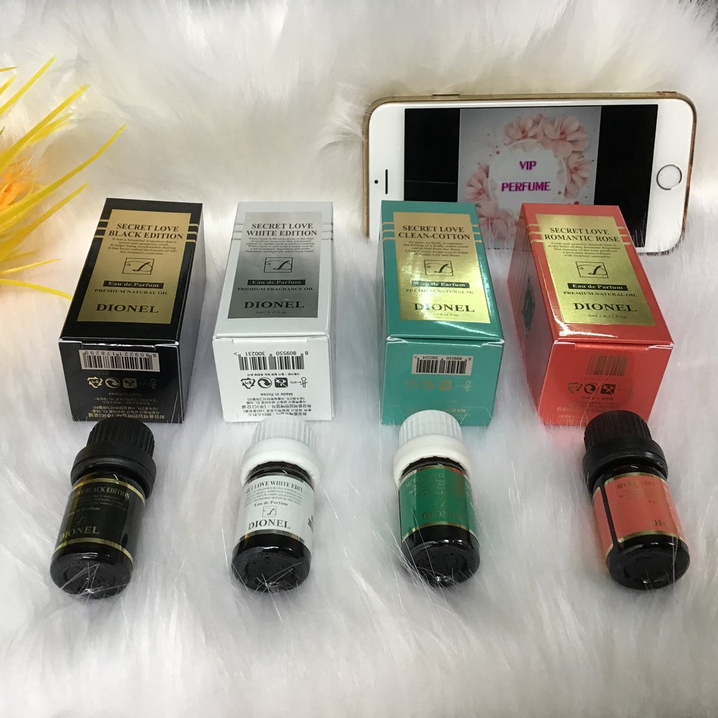 Nước hoa vùng kín chính hãng Dionel Secret Love 5ml - Có tem chống hàng giả