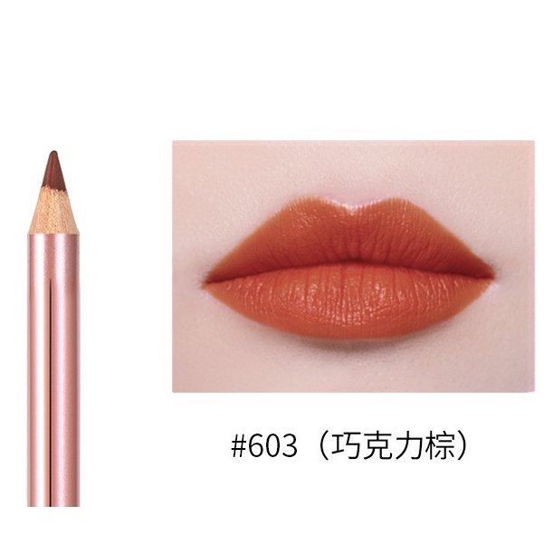 [Hàng Mới Về] Chì Kẻ Viền Môi Chống Nước Chống Dính Cốc Bền Màu Dài Lâu