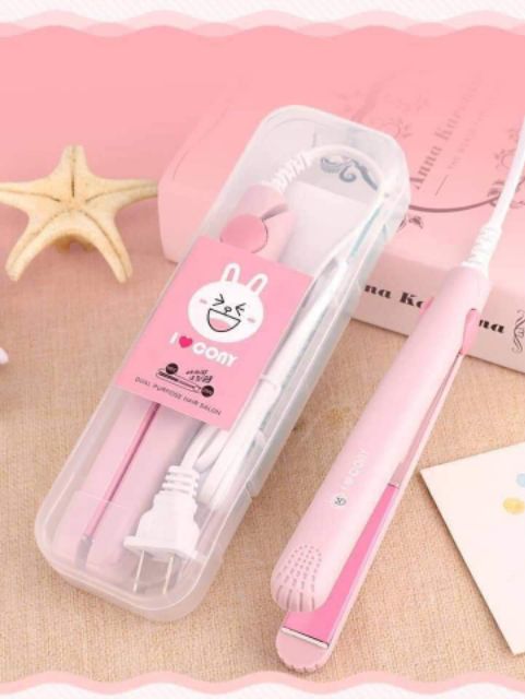 Máy làm tóc MiNi 3 in 1 ( Là + Uốn+ Duỗi)