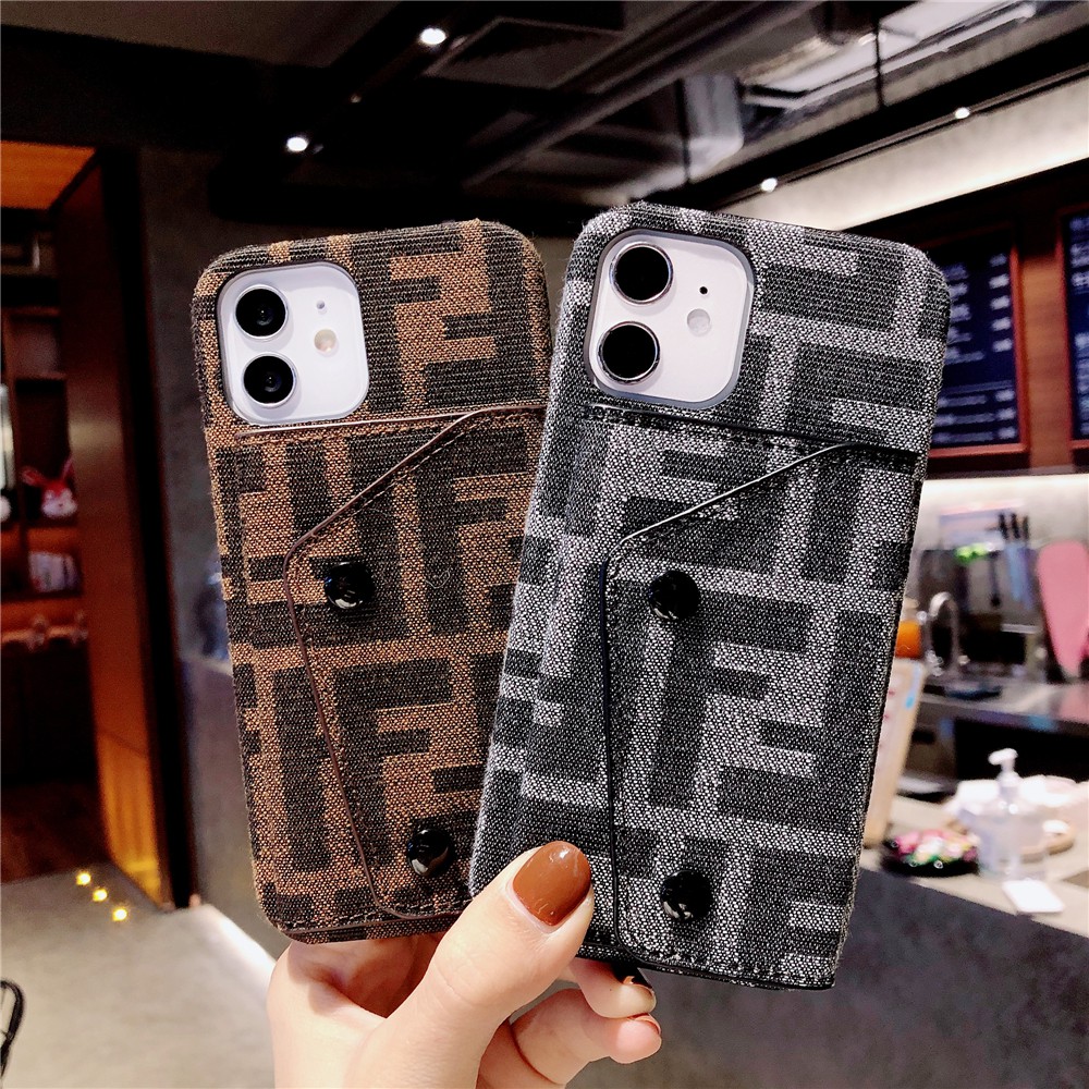 Fendi Ốp Điện Thoại Có Ngăn Đựng Thẻ Tiện Dụng Cho Oppo Series R9 R11 R17 R15 Reno | BigBuy360 - bigbuy360.vn