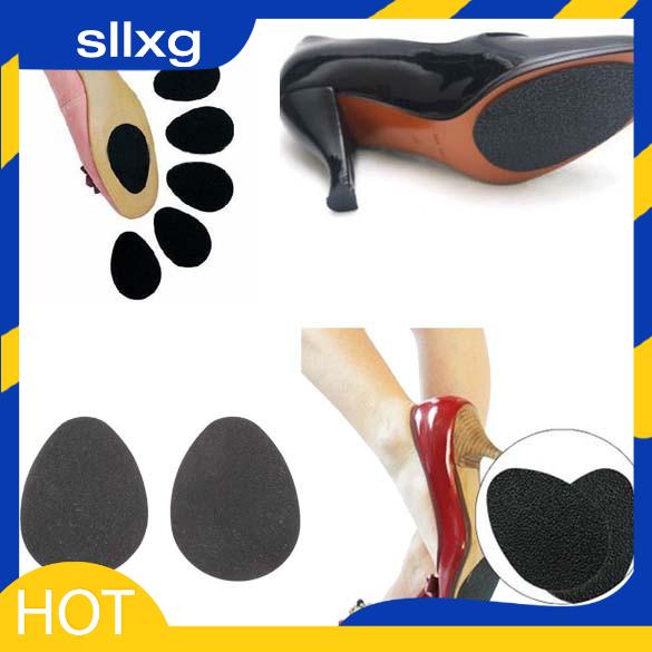 Pa of 2 Self-Adhesive Shoes Heel Sole Protector Ruer Pads Cushion Sllxg