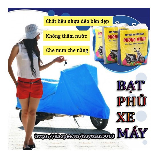 [Sale khủng] Bạt che xe máy tránh nắng mưa siêu bền