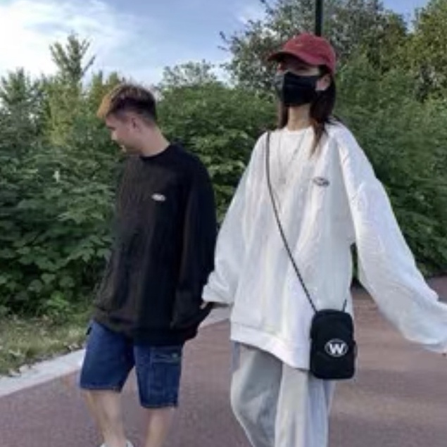 Áo Sweater Nỉ Gân Logo Mose Vintage Unisex Xuongmayanhthu269 Chất Nỉ Ulzzang Hàn Quốc Basic Nam Nữ