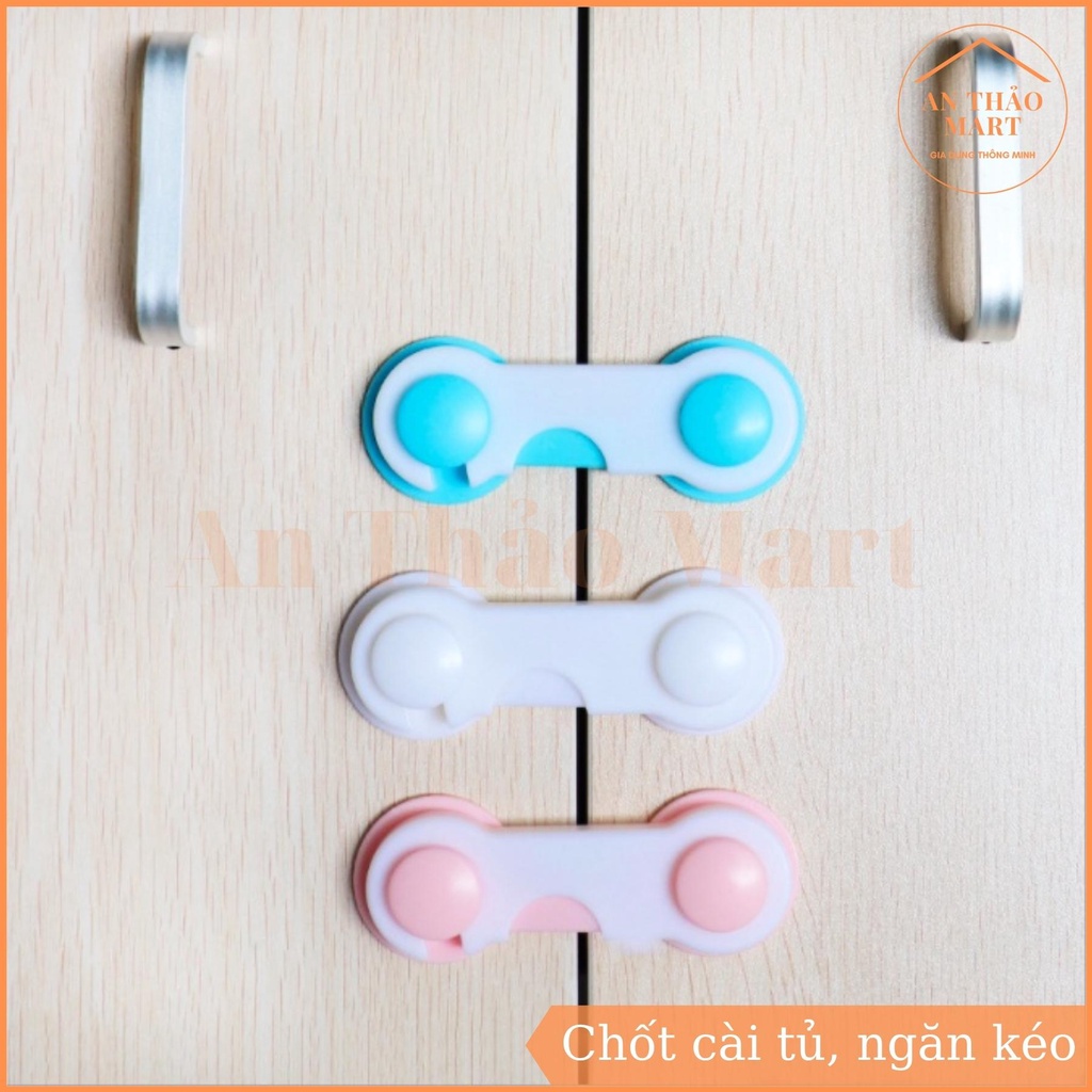 Đai Khóa Gài Tủ Lạnh, Ngăn Kéo, Tủ Đồ An Toàn Cho Bé, Khóa Gài Đa Năng Chống Kẹp Cho Trẻ Em