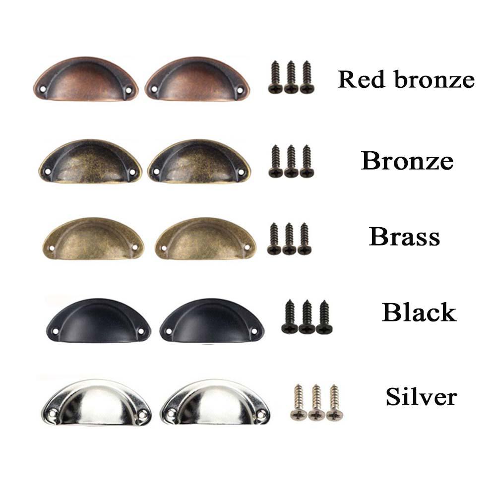 MIQUEL Set 12 Tay Nắm Cửa Hình Vỏ Sò