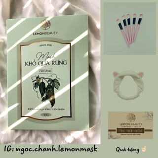 < MUA 1 TẶNG NHIỀU QUÀ > Lemonmask khổ qua rừng tặng quà hấp dẫn ( mẫu mã mới )