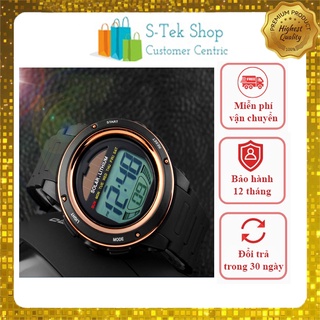 Đồng Hồ Nam SKMEI Dạng Kĩ Thuật Số, Đồng Hồ Thể Thao Năng Lượng Mặt Trời Không Lo Hết Pin, Đa Chức Năng