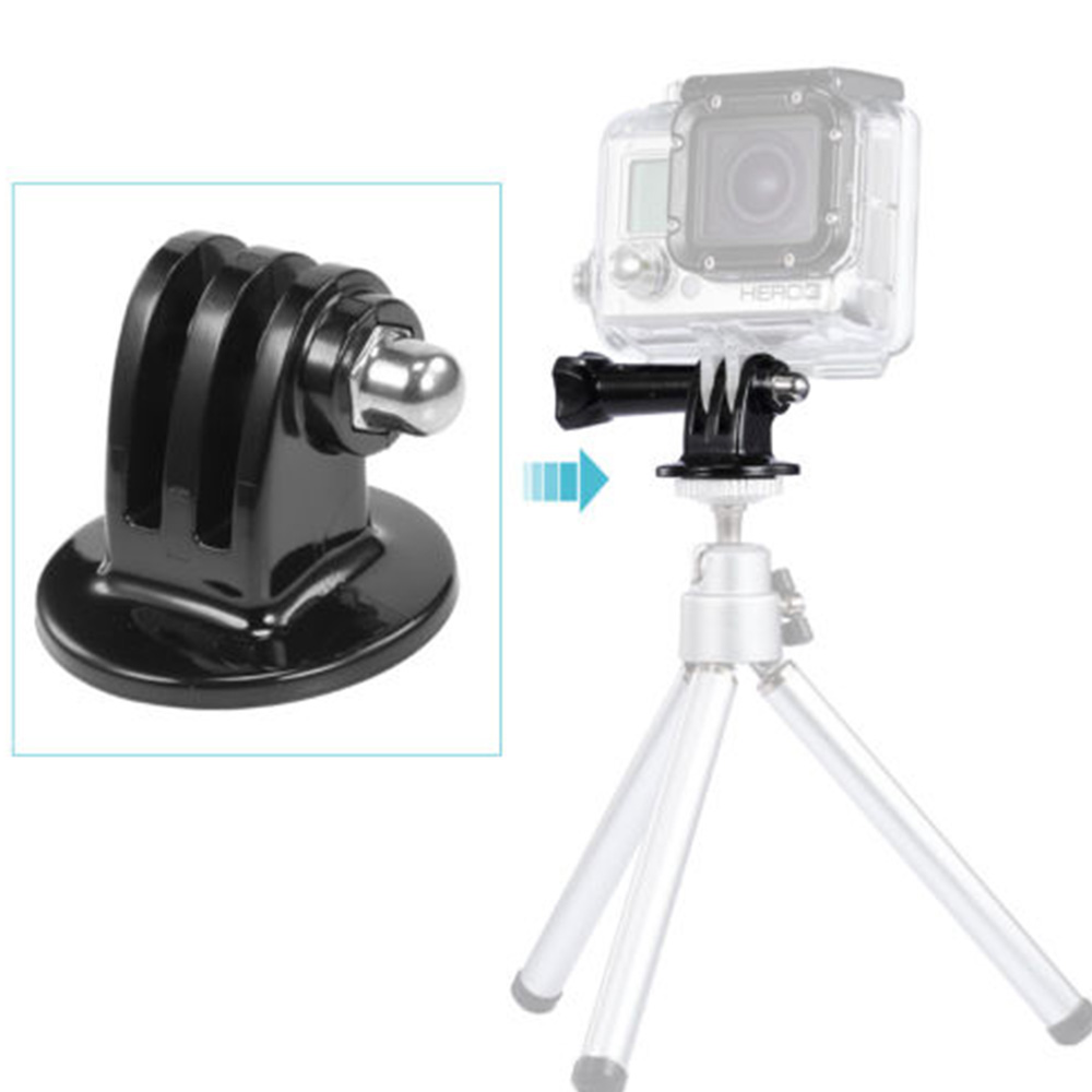 Bộ Chuyển Đổi 1 / 4 "+ Ngàm Gắn Chân Máy Ảnh Cho Gopro Hero 1 2 3 3 + 4 X1