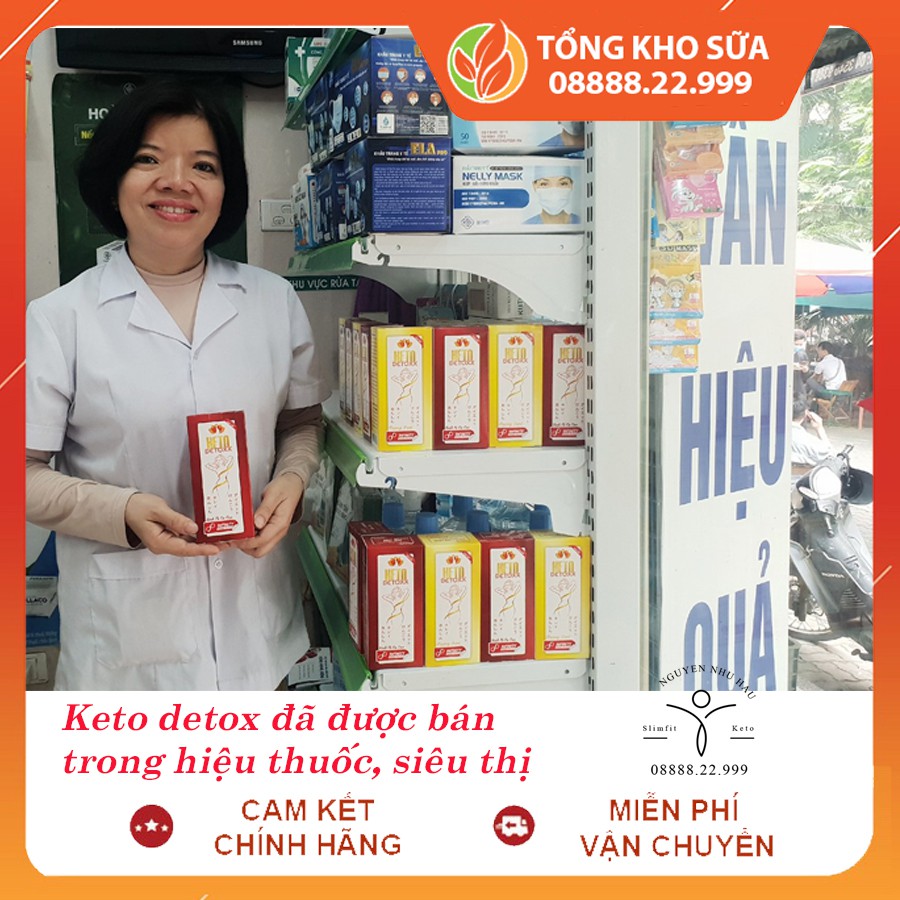 Keto Detox -  Sinh tố Giảm cân [CHÍNH HÃNG] - Giảm cân, khử mỡ cực nhanh {Mã TKSMAY5 giảm 30k đơn 300k}