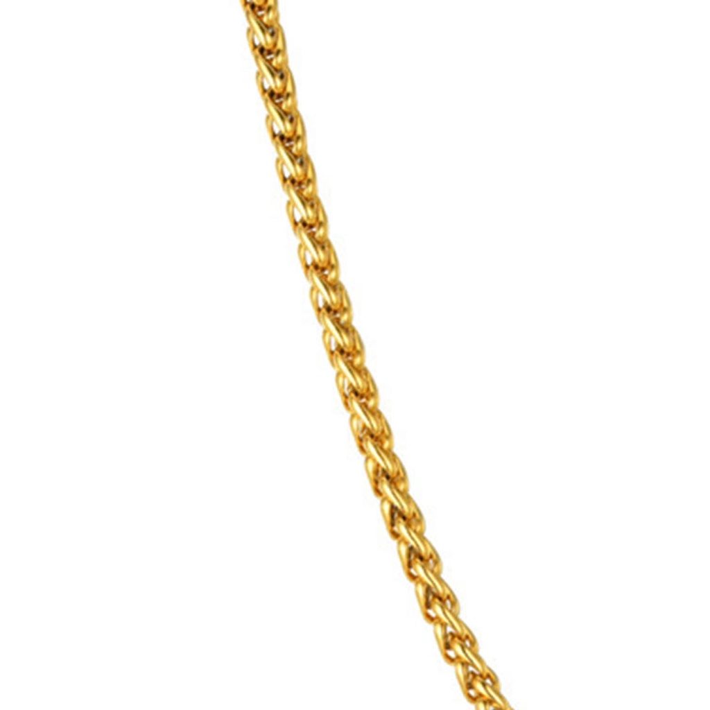 Vòng cổ Màu Vàng Kim 60cm Dễ Phối Đồ Thời Trang Cho Nam Và Nữ