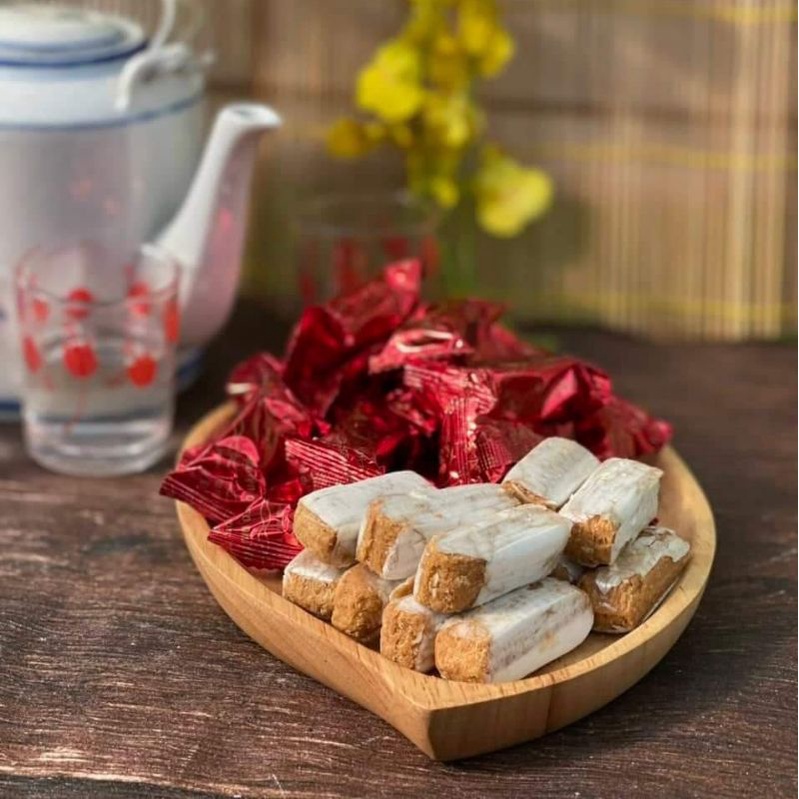 KẸO ĐẬU PHỘNG BƠ XỐP GIÒN TAN