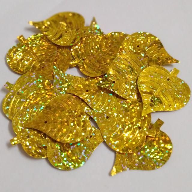 Lá vàng (bịch 100g) làm cây kim tiền,cành vàng lá ngọc nhiều mẫu