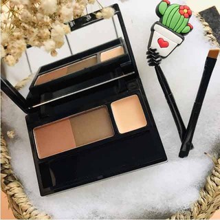 Bột Kẻ Chân Mày Vacosi Natural Studio Eyebrow Kit