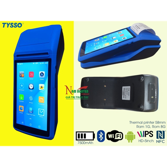 Máy Pos Cầm Tay Tysso MHT M1