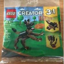 Lego HaHa - Lego Creator - Polybag - Chú chó thông minh - 30578