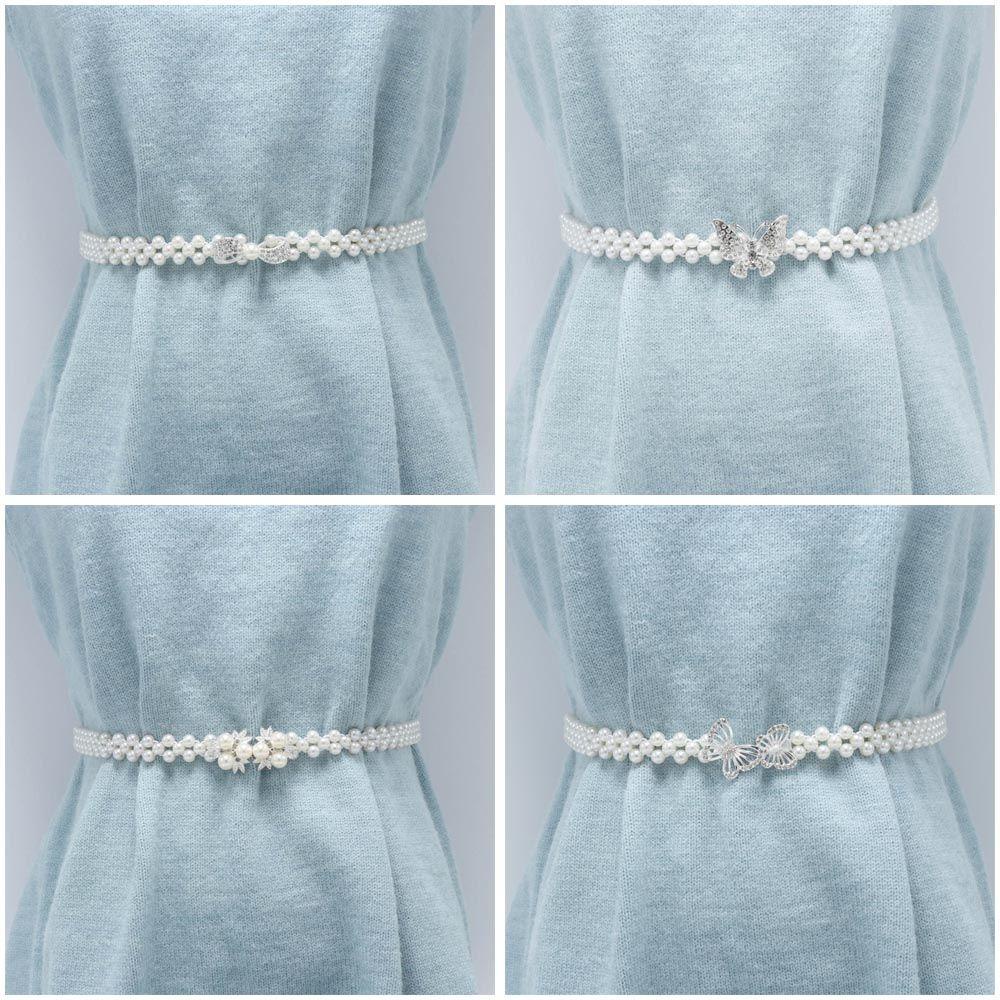 Thắt Lưng LAYOR1 Bướm|Thắt Lưng Đính Hạt Thời Trang Dành Cho Nữ