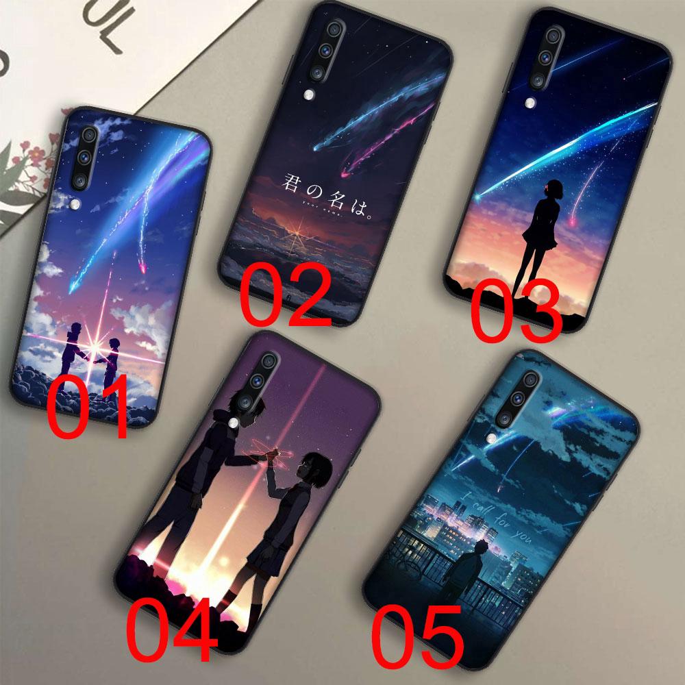 Ốp lưng in Your Name nhiều mẫu mã cho điện thoại Samsung Galaxy A10 A30 A40 A50 A70 A9 A8 A7 A6 Plus