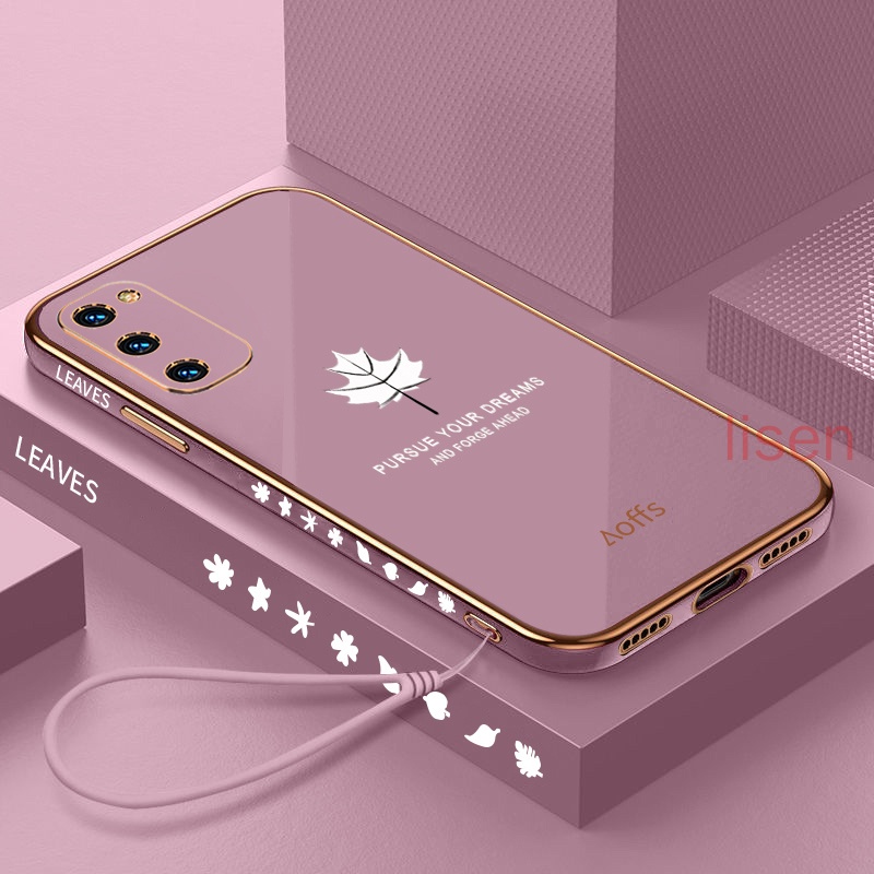 Ốp lưng S20 FE Ốp Điện Thoại Hình Lá Phong Cho Samsung S20 S20 ultra S20 plus S10 plus S22 S21 S22 plus S21 FE S21 ultra S22 ultra FY