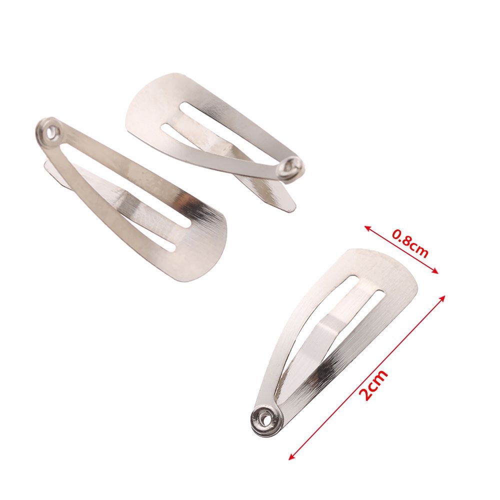 Set 10/ 20 kẹp tóc búp bê mini 2cm*0.8cm dùng trang trí diy