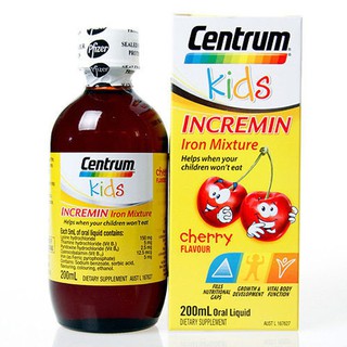 Siro vị cherry cho bé yêu hiệu Centrum Kids