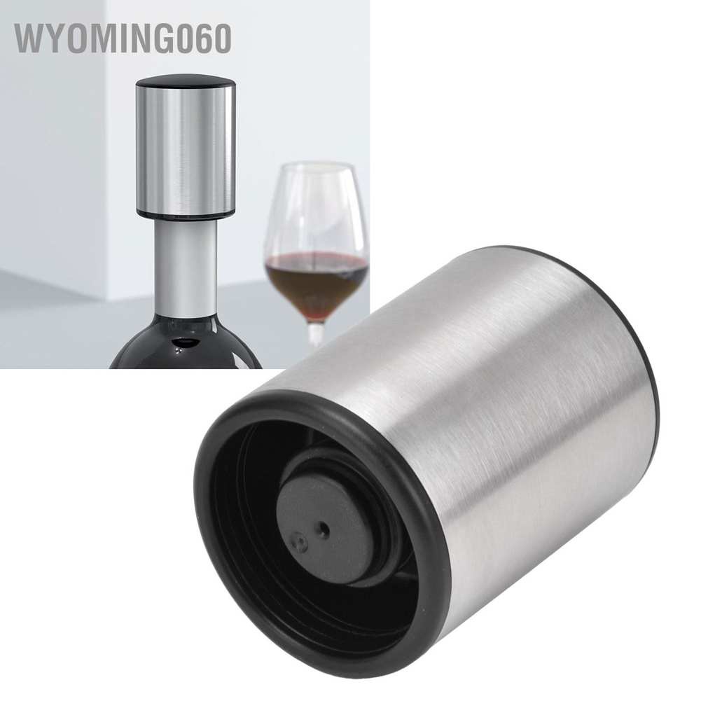 Nút đậy chai rượu bằng thép không gỉ bền nhỏ gọn cho rượu vang