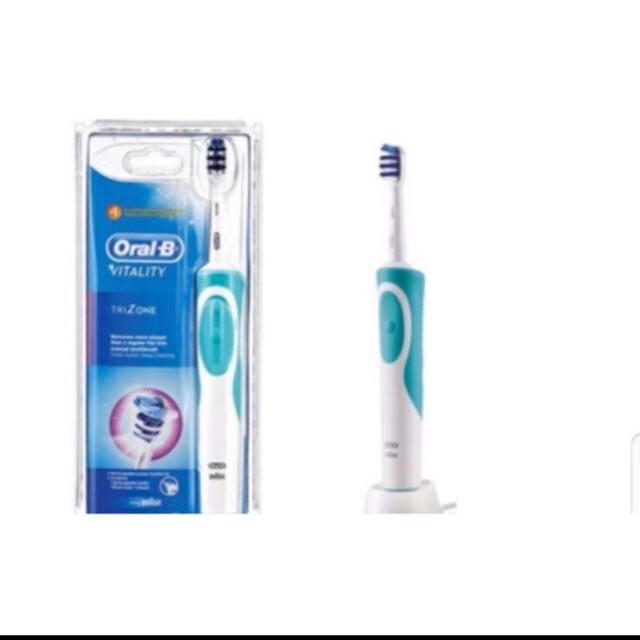 Bàn chải đánh răng điện Braun Vitality D12.513 - 7600 rung/phút, pin sạc 840 phút