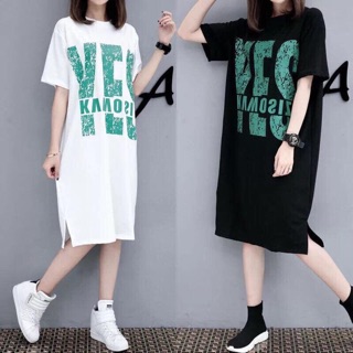 Váy suông chữ YES