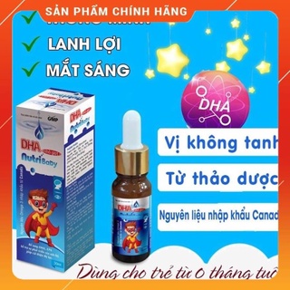 DHA nhỏ giọt Nutribaby - Bổ sung DHA cho trẻ từ 0 tháng tuổi