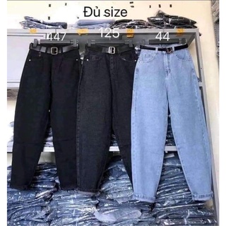 [30~35] Quần Baggy Bigsize Nữ - Form To Dài