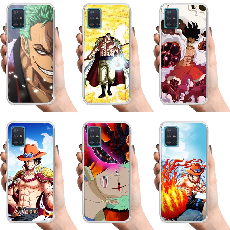 Samsung Ốp Điện Thoại tpu Dẻo Họa Tiết Hoạt Hình one piece Dễ Thương Cho galaxy a71 a51 a31