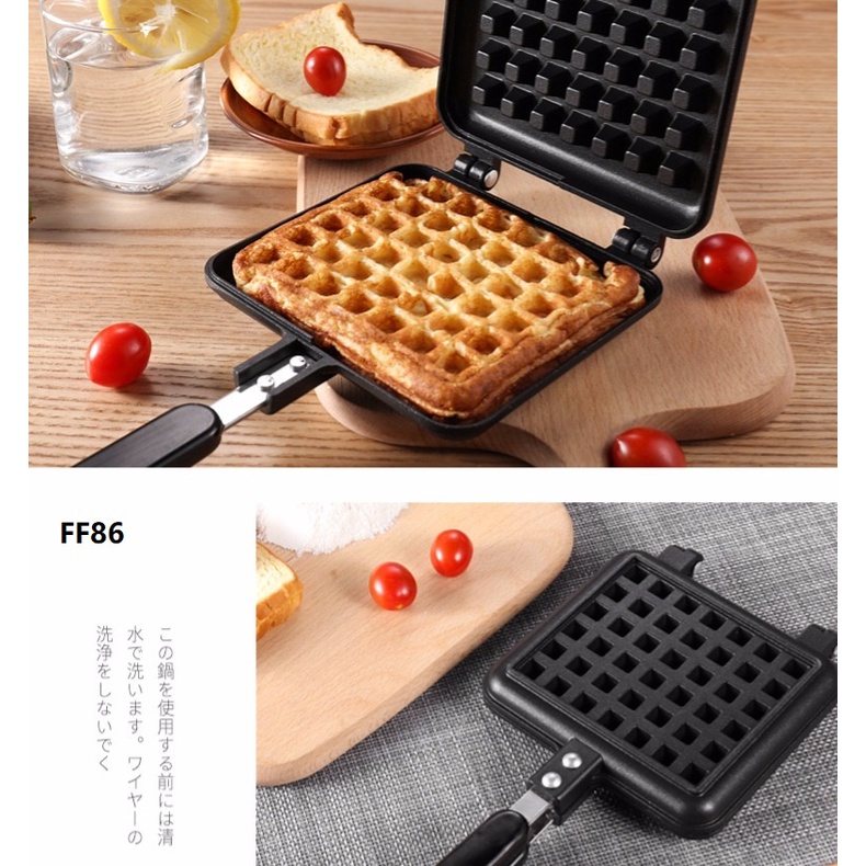 Khuôn Nướng Bánh Waffle Chống Dính