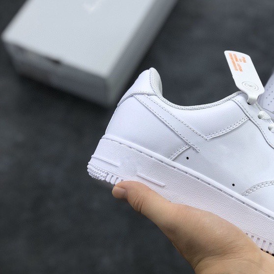 giày air force 1 full trắng đế cao 3-4cm