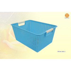 Rổ đan Kanemo mây đựng dụng cụ nhà bếp tiện lợi nhựa Việt Nhật No 3415