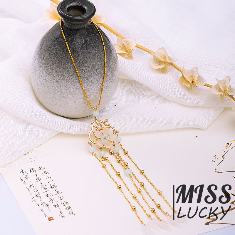 Dây Chuyền Ngọc Trai Dáng Dài Thời Trang Thanh Tú Cho Nữ