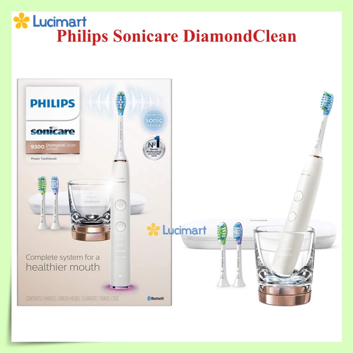 [Mã 254FMCGSALE giảm 8% đơn 500K] Bàn chải điện Philips Sonicare 9300, 9400, 9500 DiamondClean Smart [Hàng Mỹ]