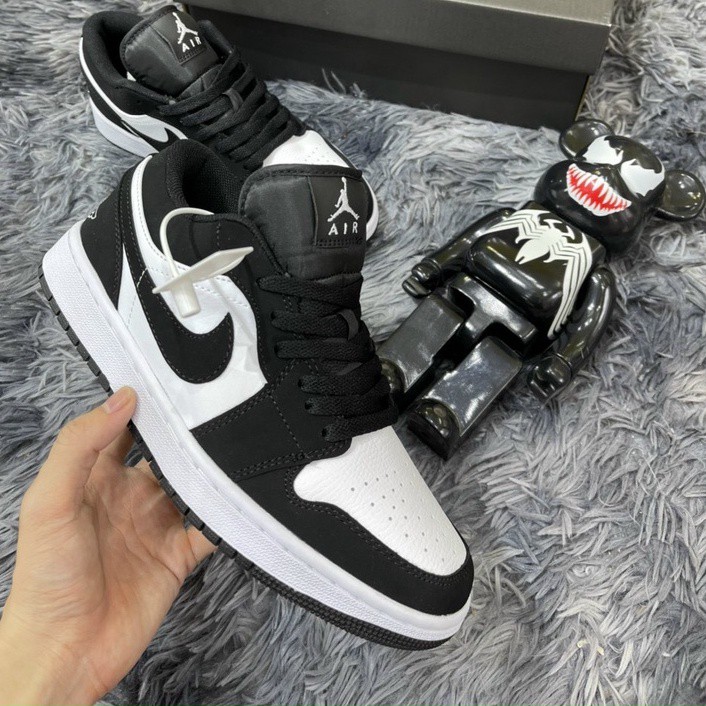 [💦SALE SỐC💦] Giày thể thao Air Jordan 1 low Panda,Giày Jordan low Panda cổ thấp hàng chuẩn full pk