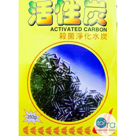 Than hoạt tính - Lọc nước hồ cá 250g