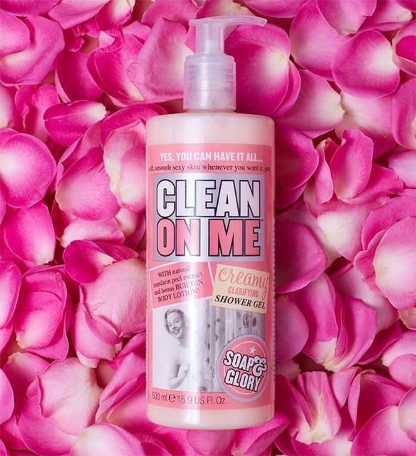 [Có Bill] [500ml] Sữa Tắm Soap & Glory Clean On Me Creamy Shower Gel - Uk | BigBuy360 - bigbuy360.vn