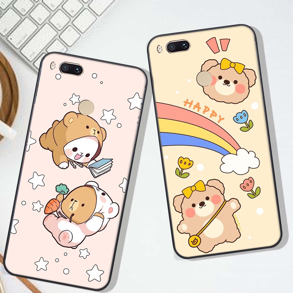 Ốp lưng Xiaomi REDMI 5X / MI A1 in hình Gấu xinh xắn, Bò sữa đáng yêu,  ĐẸP -  RẺ - XINH - ĐỘC ĐÁO